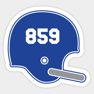 University of Kentucky Area Code Helmet Sticker